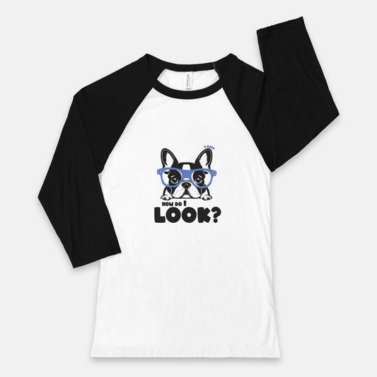 YAMF Canvas Unisex Baseball T-Shirt - 3200
