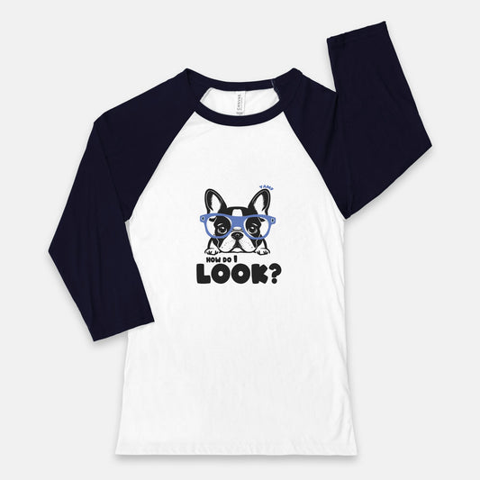 YAMF Canvas Unisex Baseball T-Shirt - 3200