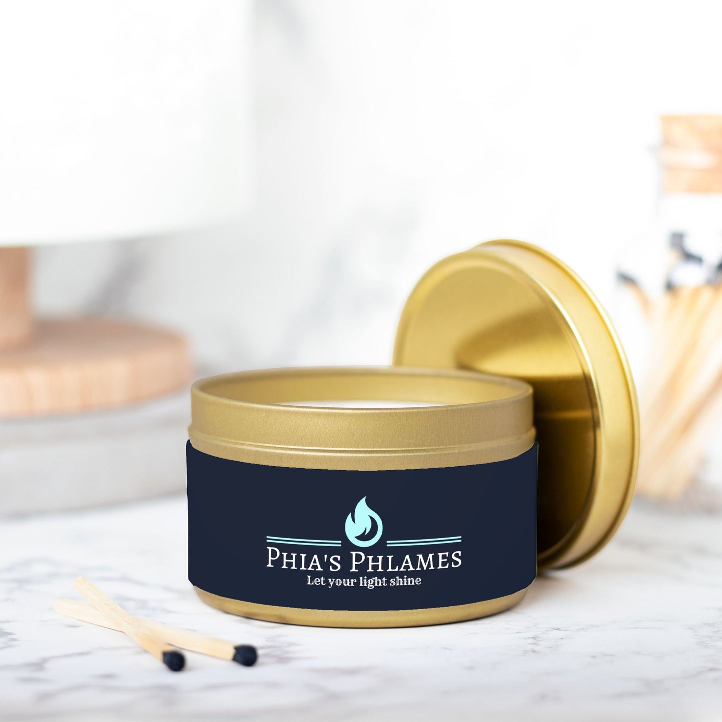 Candle Tin 8oz Classic Collection