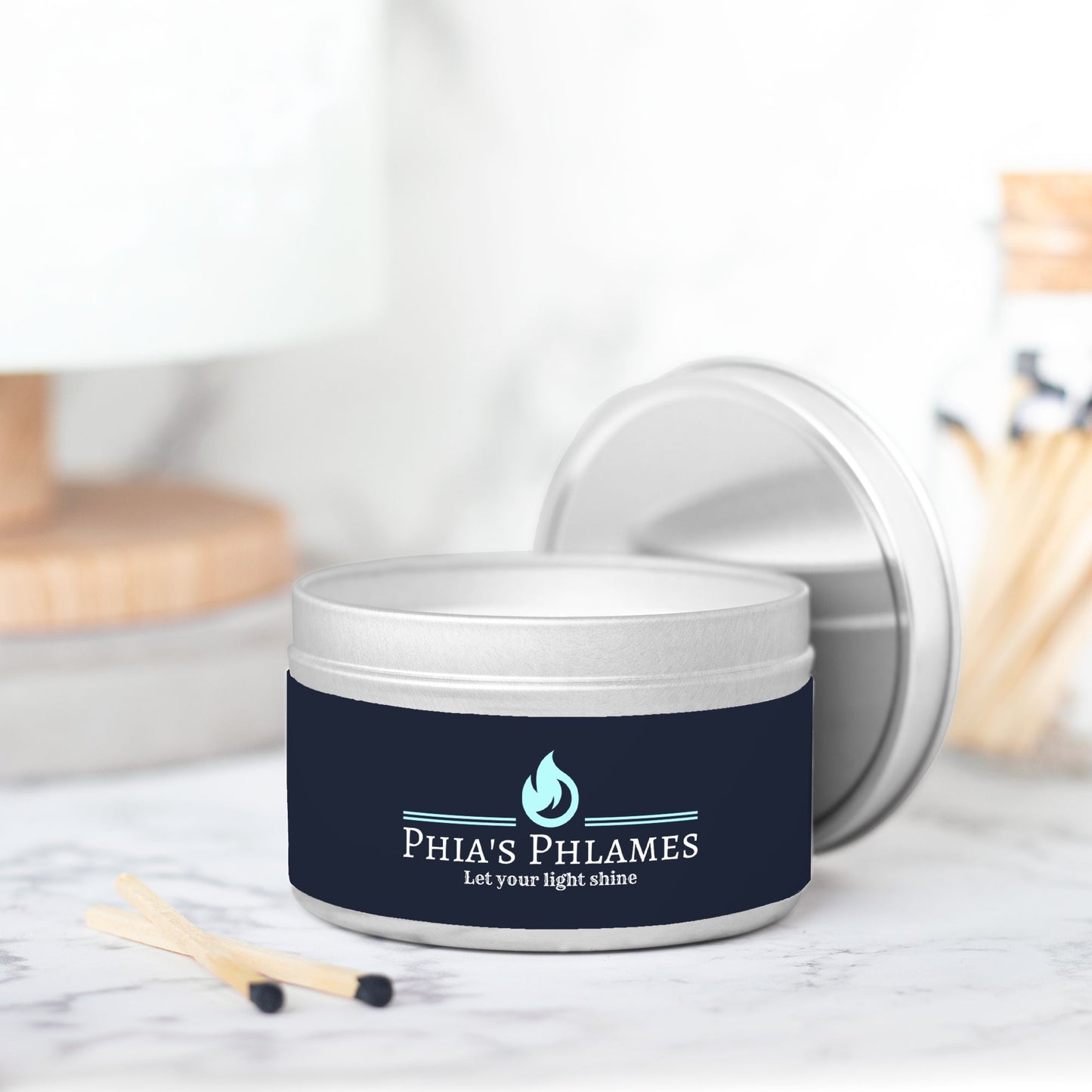 Candle Tin 8oz Classic Collection